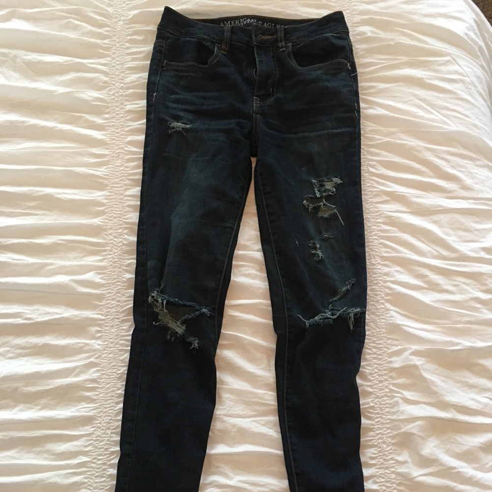 AMERICAN EAGLE SUPER STRETCH HIGH RISE JEGGING